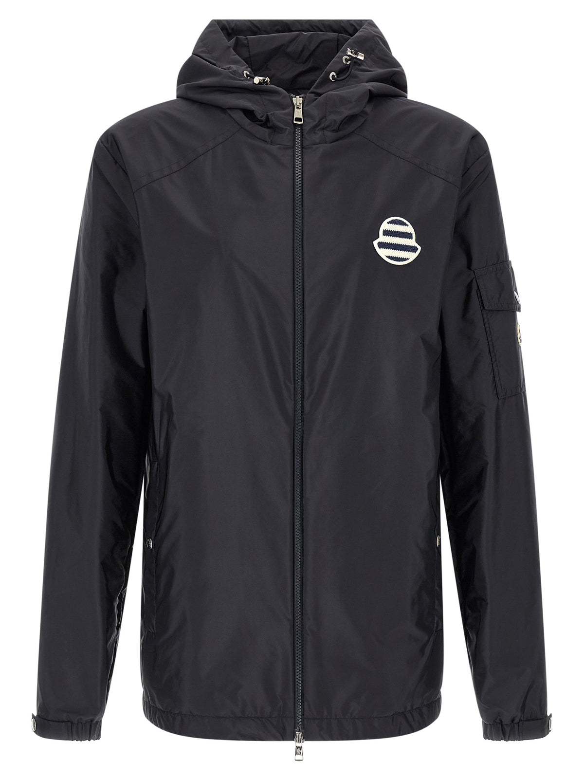 Moncler Blue Polyamide Shell Jacket