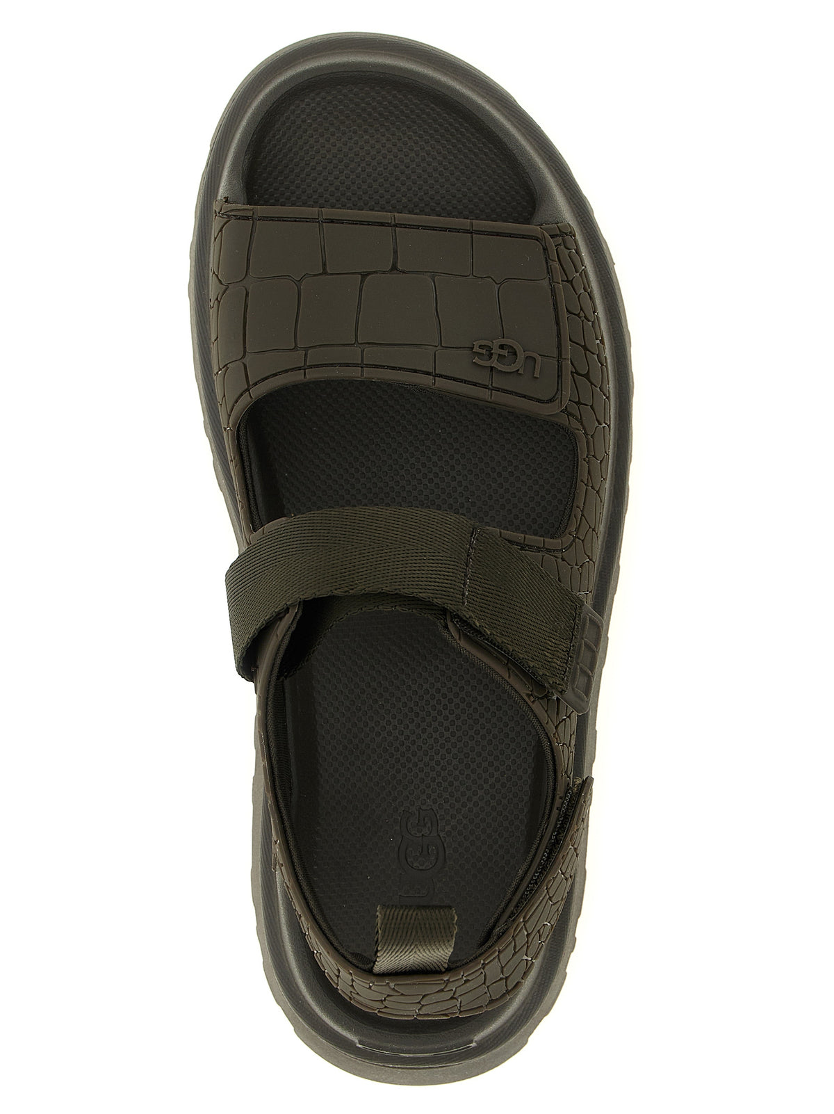 UGG Brown Synthetic Mid Heel Pumps