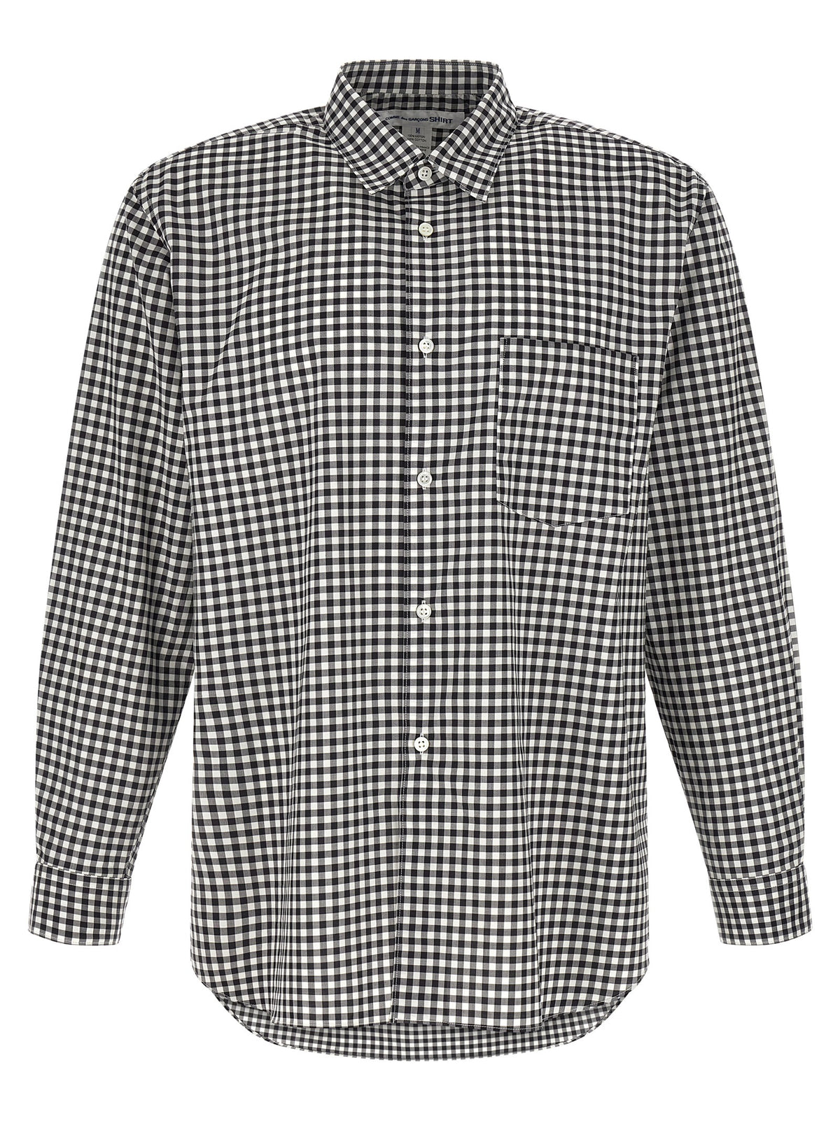 Comme Des Garçons Black Cotton Blouse