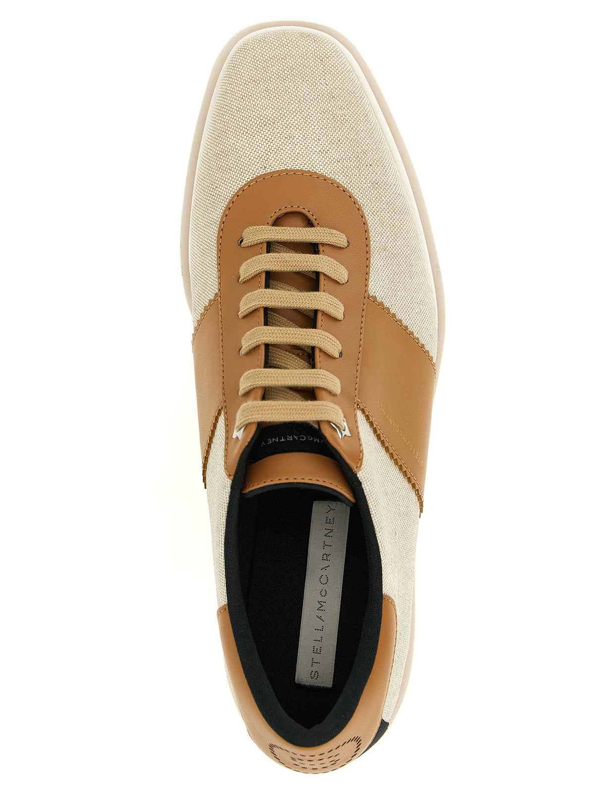 Stella McCartney Beige Viscose Wedge Sandals
