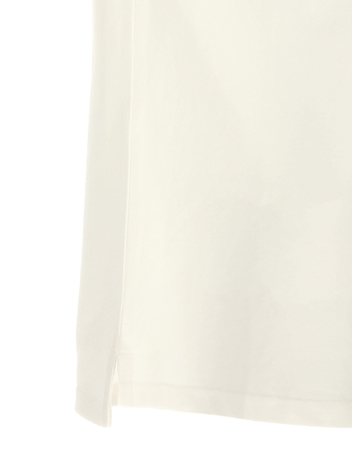 C.P. Company White Cotton Polo Shirt