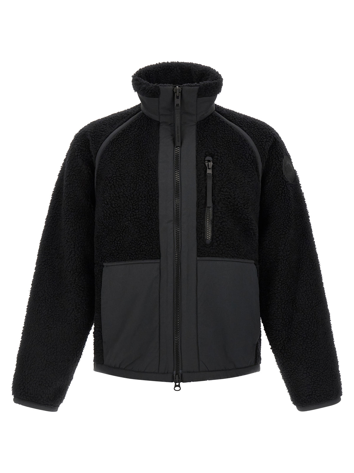 Canada Goose Black Wool Full-Length Jacket