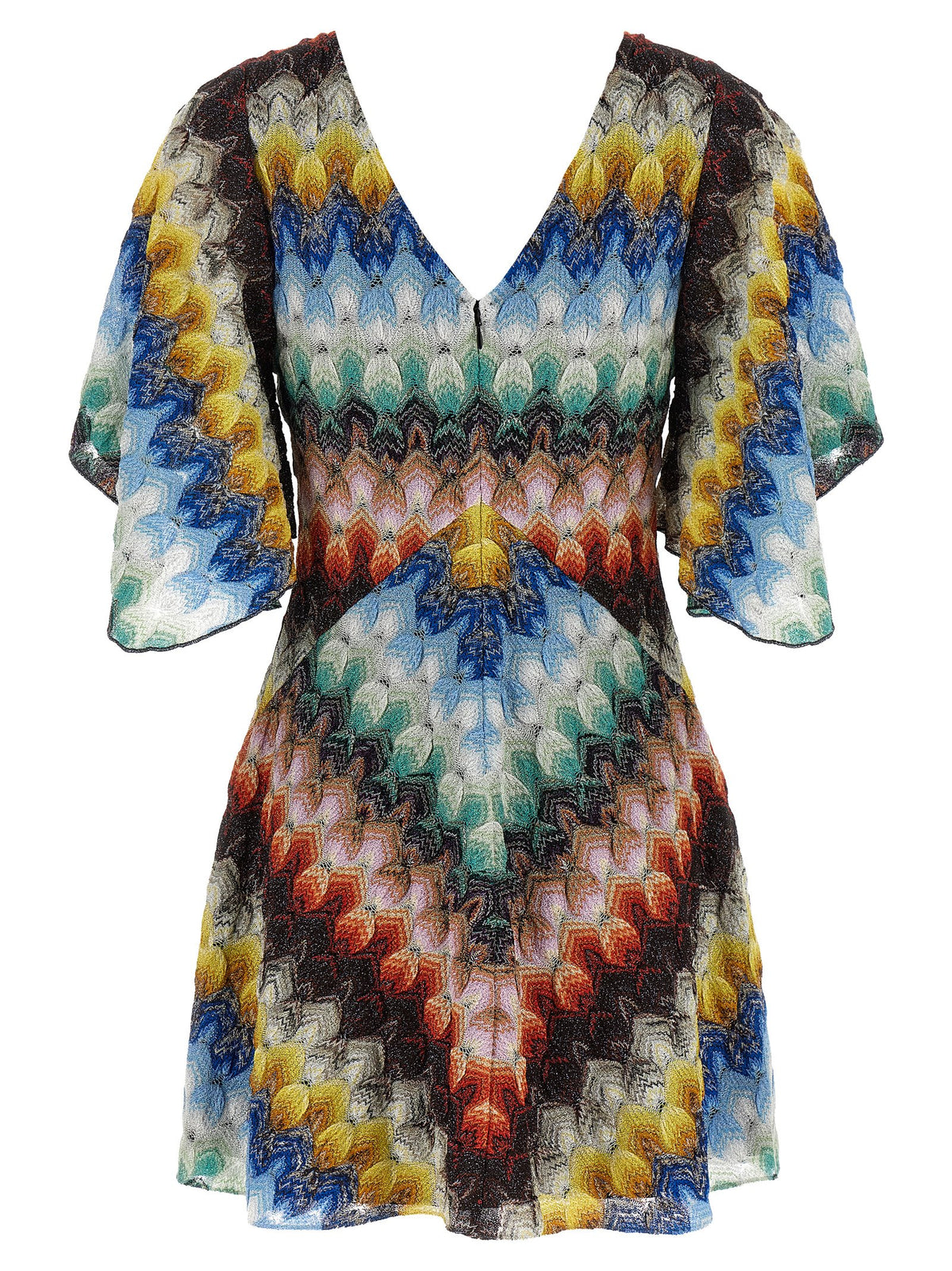 Missoni Multicolor Viscose Short Dress
