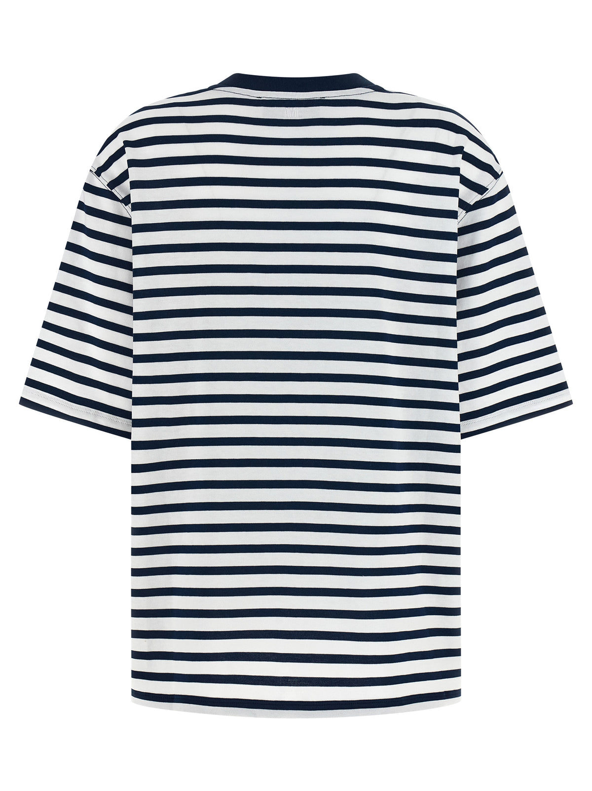 Ami Paris Blue Cotton T-Shirt