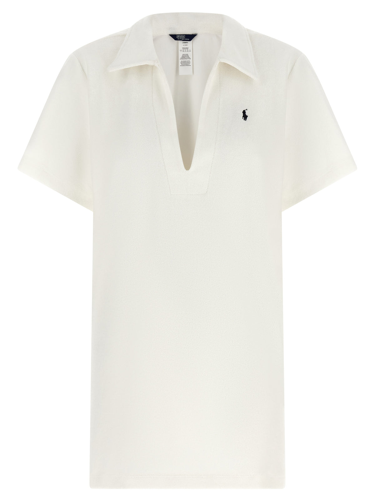 Polo Ralph Lauren White Organic Cotton Short Dress