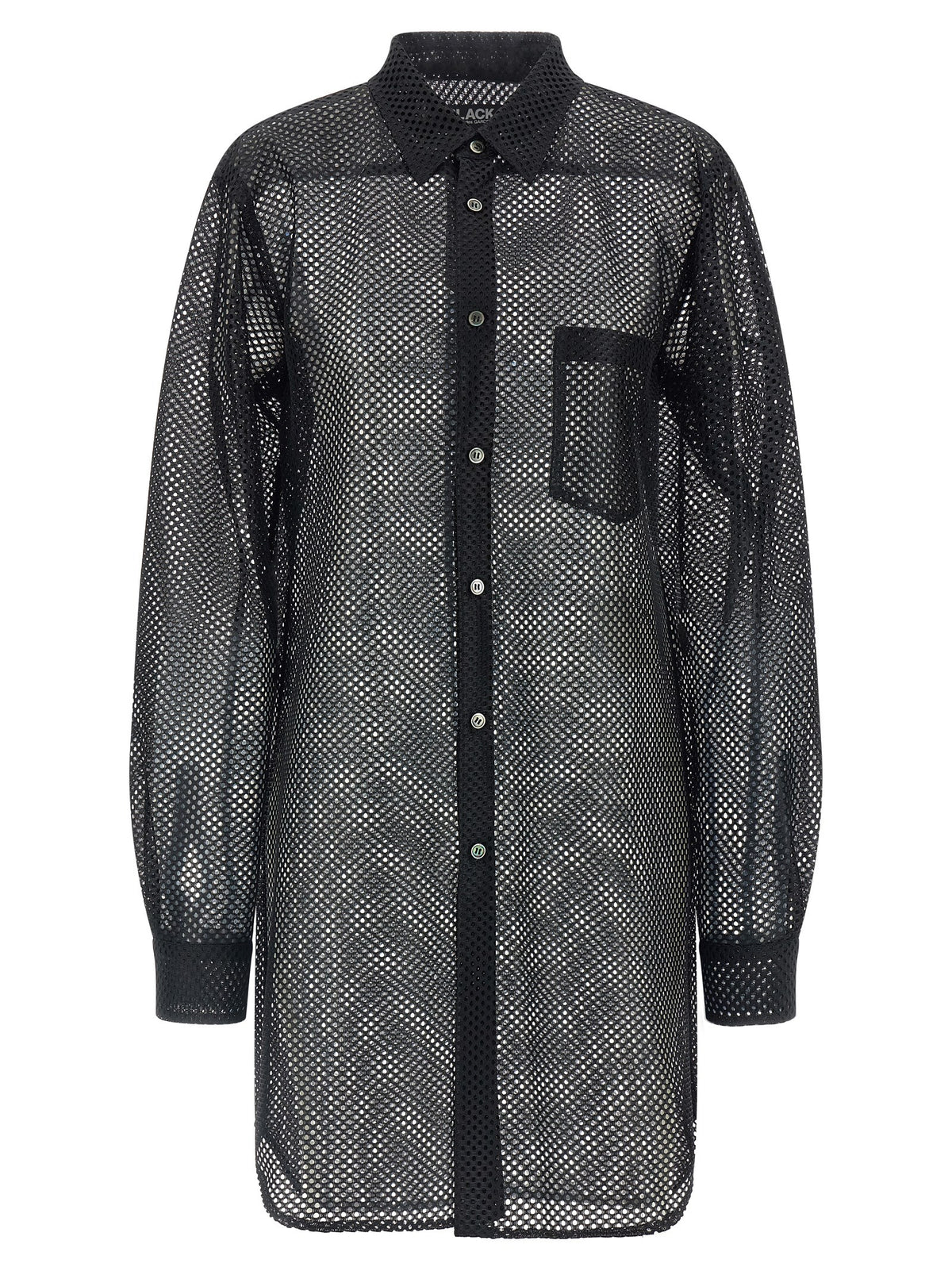 Comme Des Garçons Black Polyester Blouse