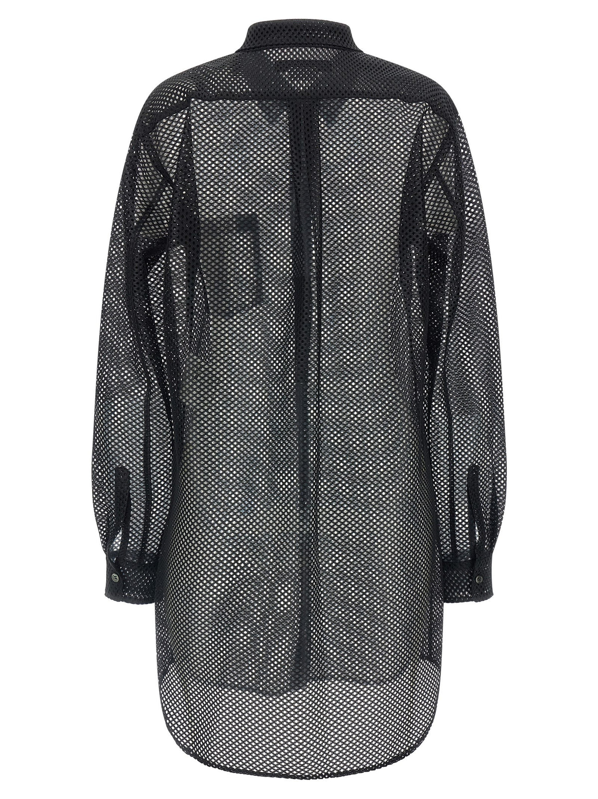 Comme Des Garçons Black Polyester Blouse