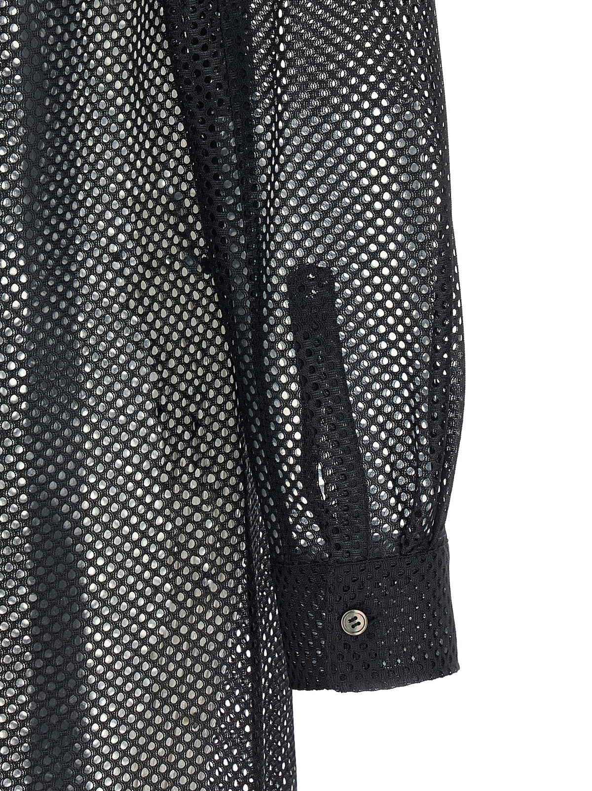 Comme Des Garçons Black Polyester Blouse