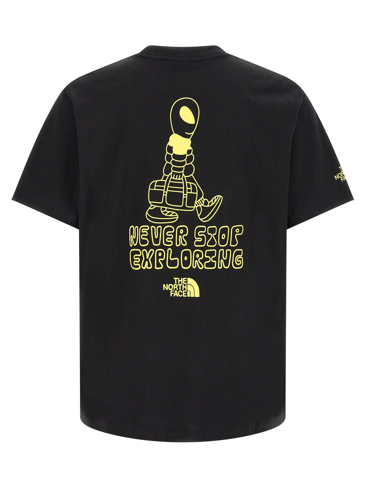 The North Face Black Cotton T-Shirt