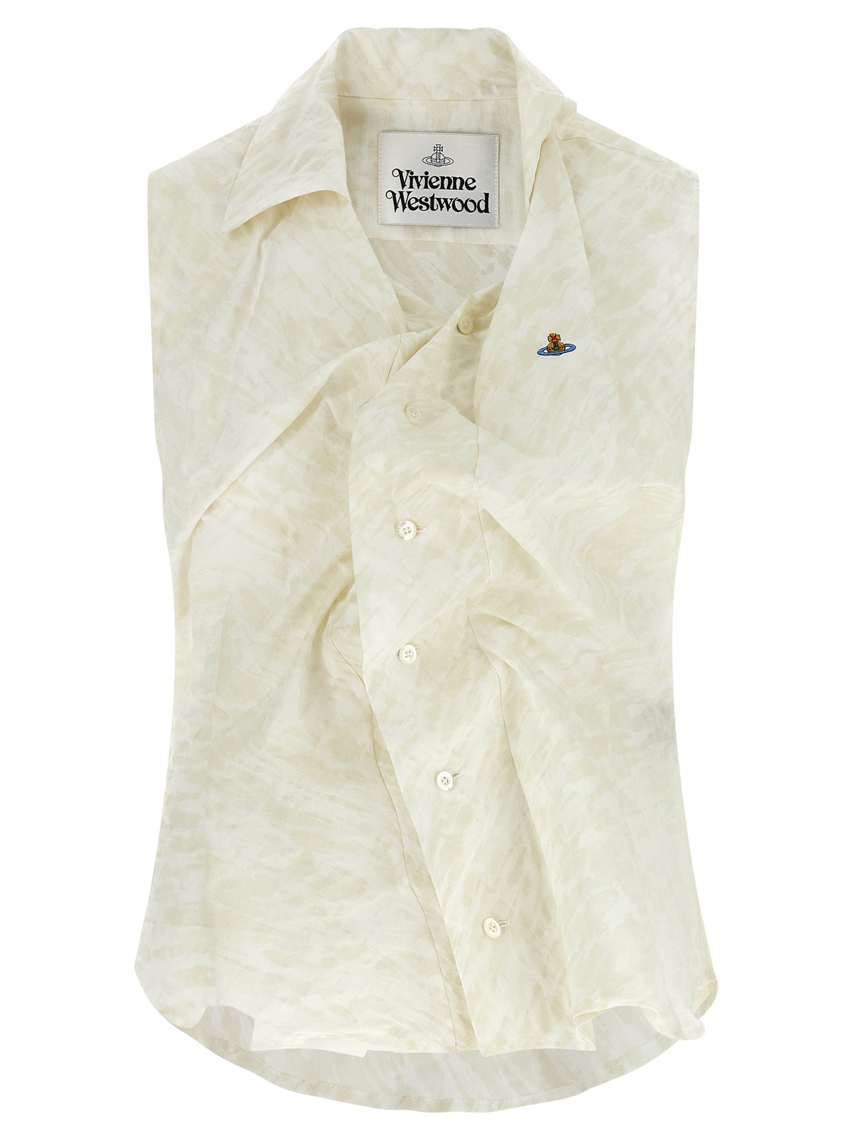 Vivienne Westwood Beige Cotton Blouse