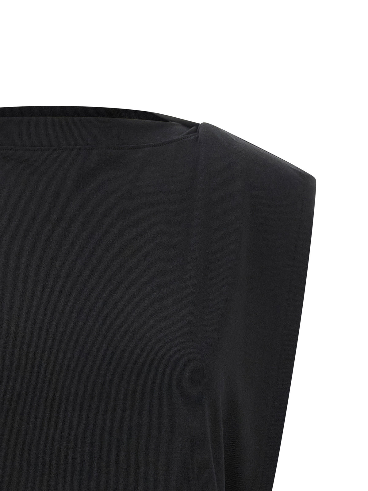 Jacquemus Black Paper Sleeveles T-Shirt