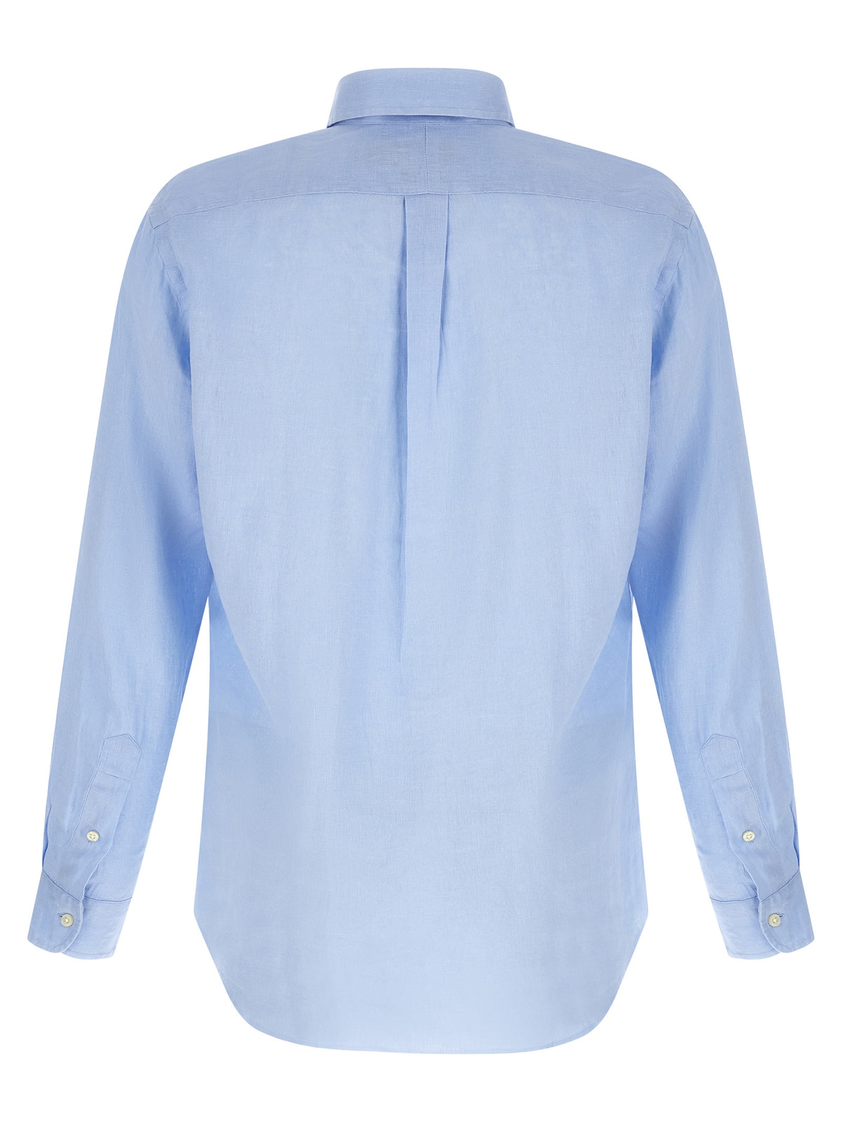 Polo Ralph Lauren Blue Linen Blouse