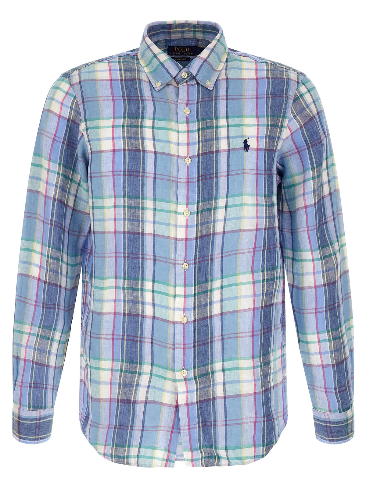 Polo Ralph Lauren Blue Linen Blouse