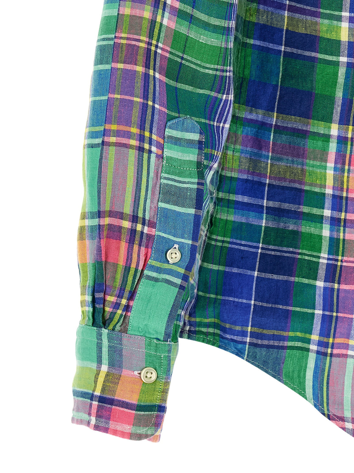 Polo Ralph Lauren Multicolor Linen Blouse