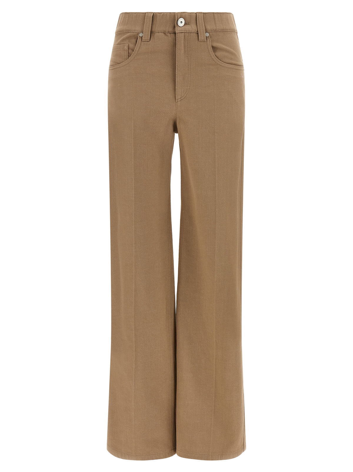 Brunello Cucinelli Beige Cotton Jeans Denim