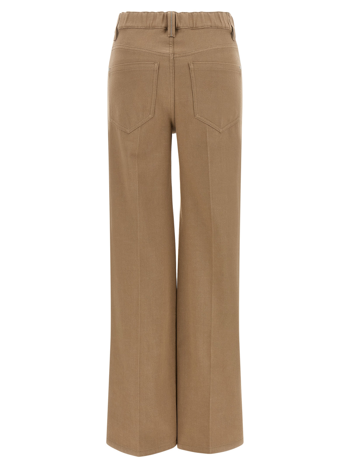 Brunello Cucinelli Beige Cotton Jeans Denim