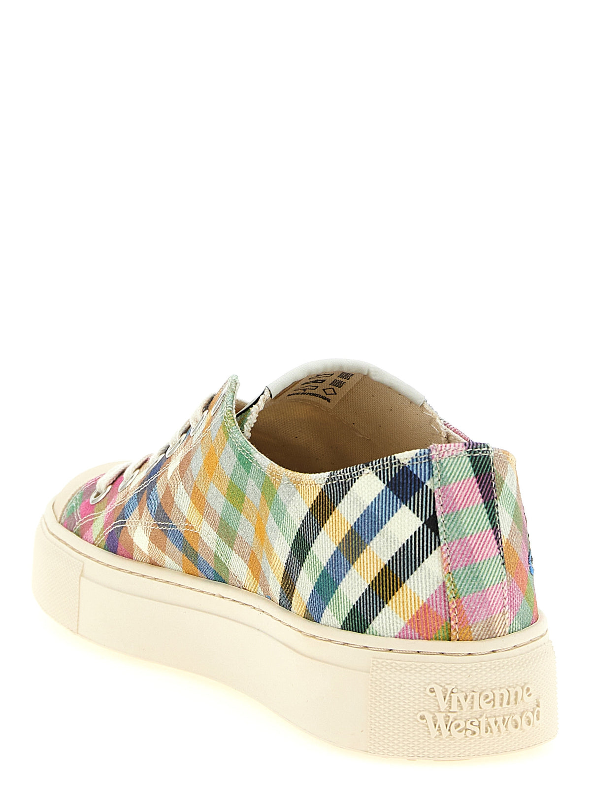 Vivienne Westwood Multicolor Cotton Low Top Sneakers