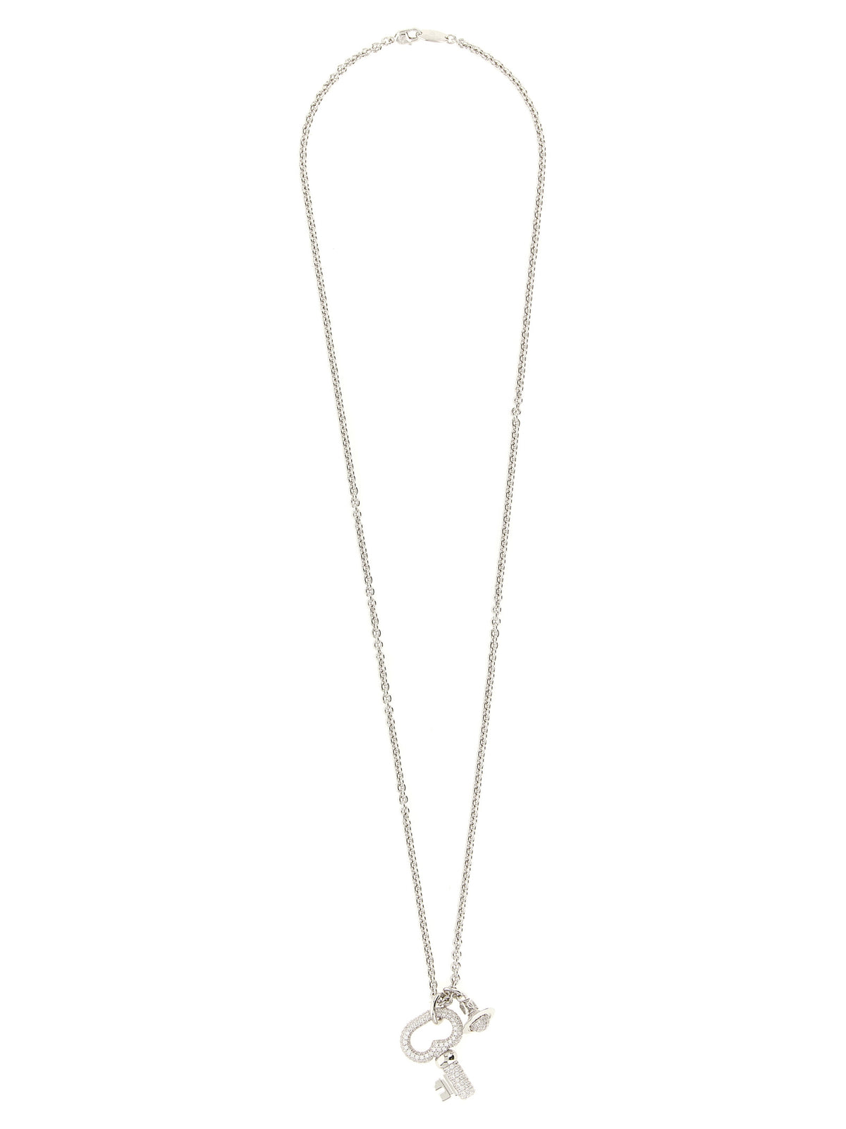 Vivienne Westwood Silver Brass Necklace