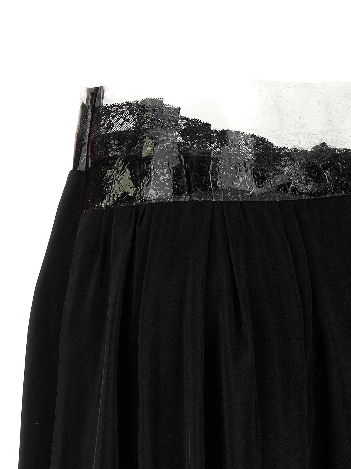 Maison Margiela Black Copper Mini Skirt