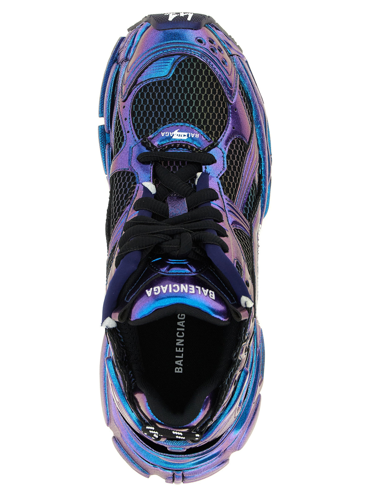 Balenciaga Blue Polyethylene Athletic Sneakers