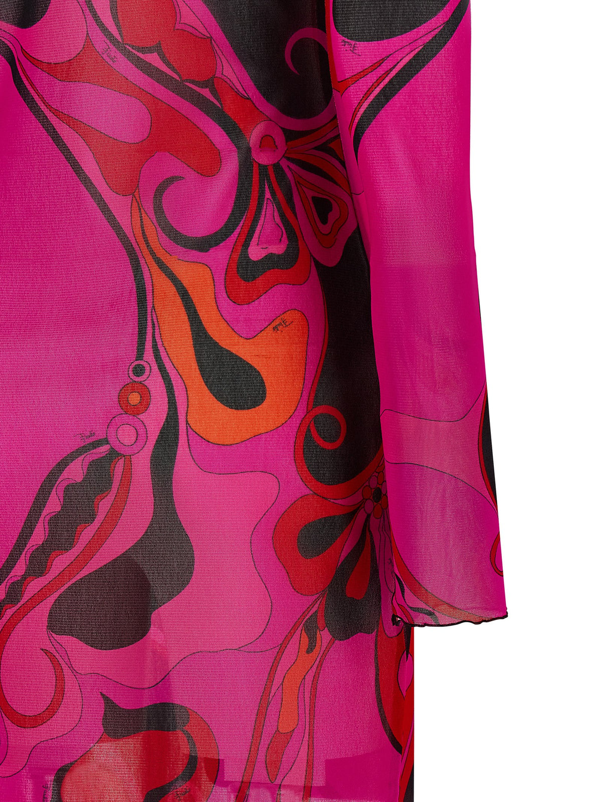 Emilio Pucci Fuchsia Polyamide Long Dress