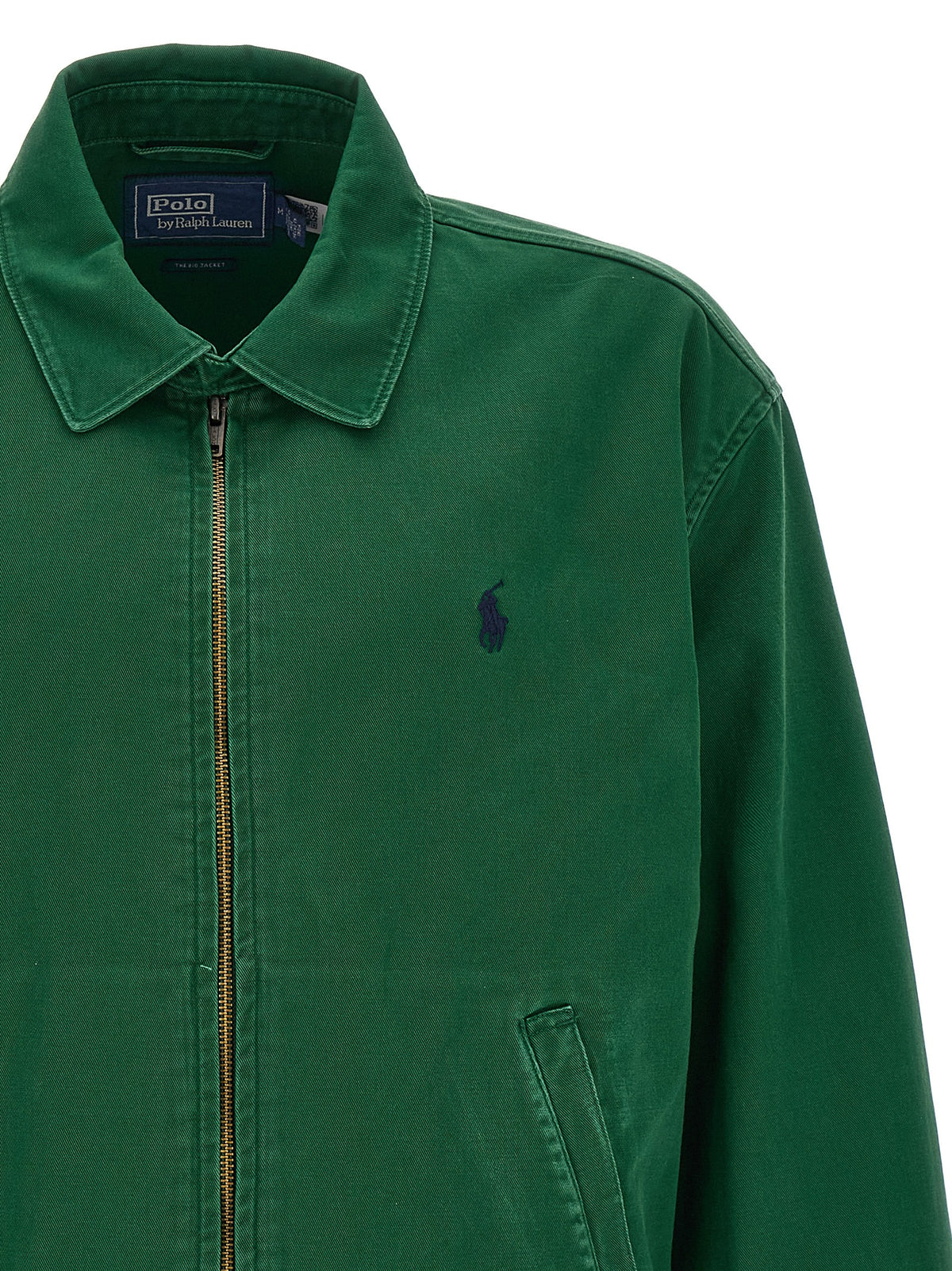 Polo Ralph Lauren Bicolor Cotton Full-Length Jacket