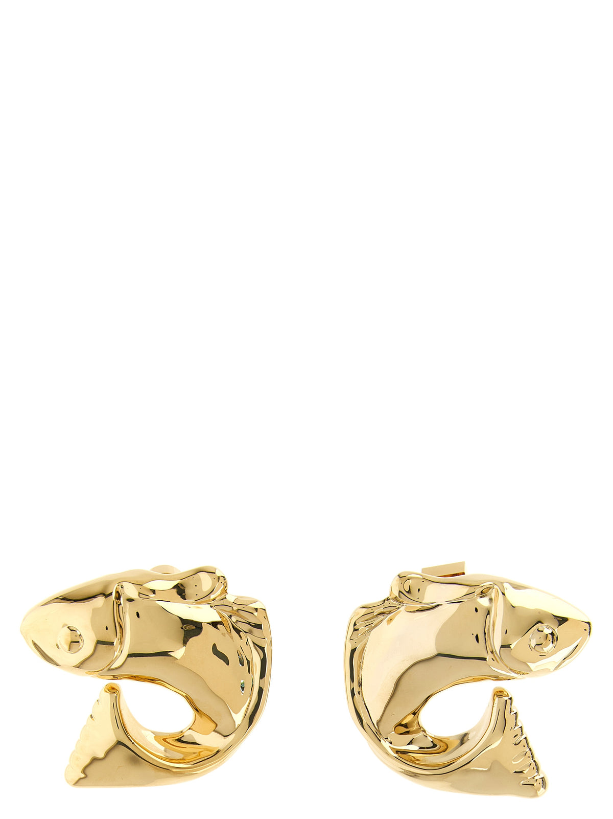 Jacquemus Gold Copper Earrings