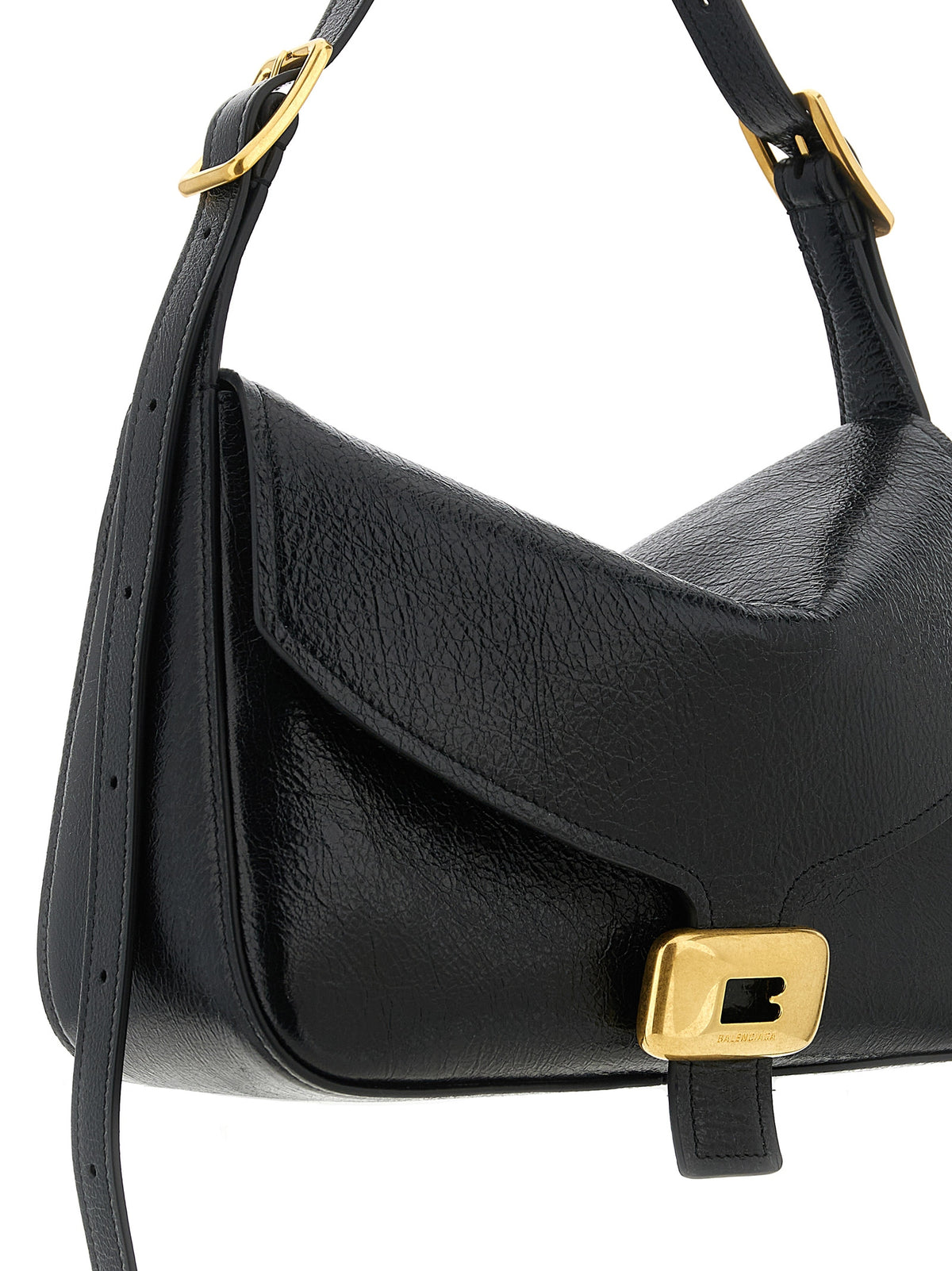 Balenciaga Black Lamb Leather Shoulder Bag