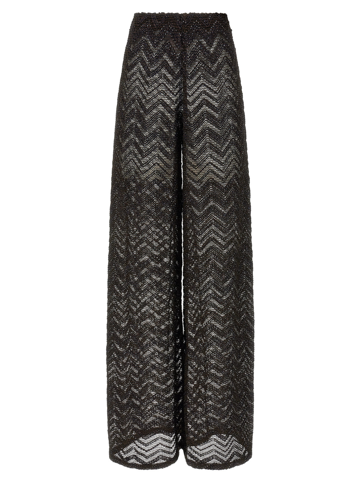 Missoni Brown Viscose Flared Pants