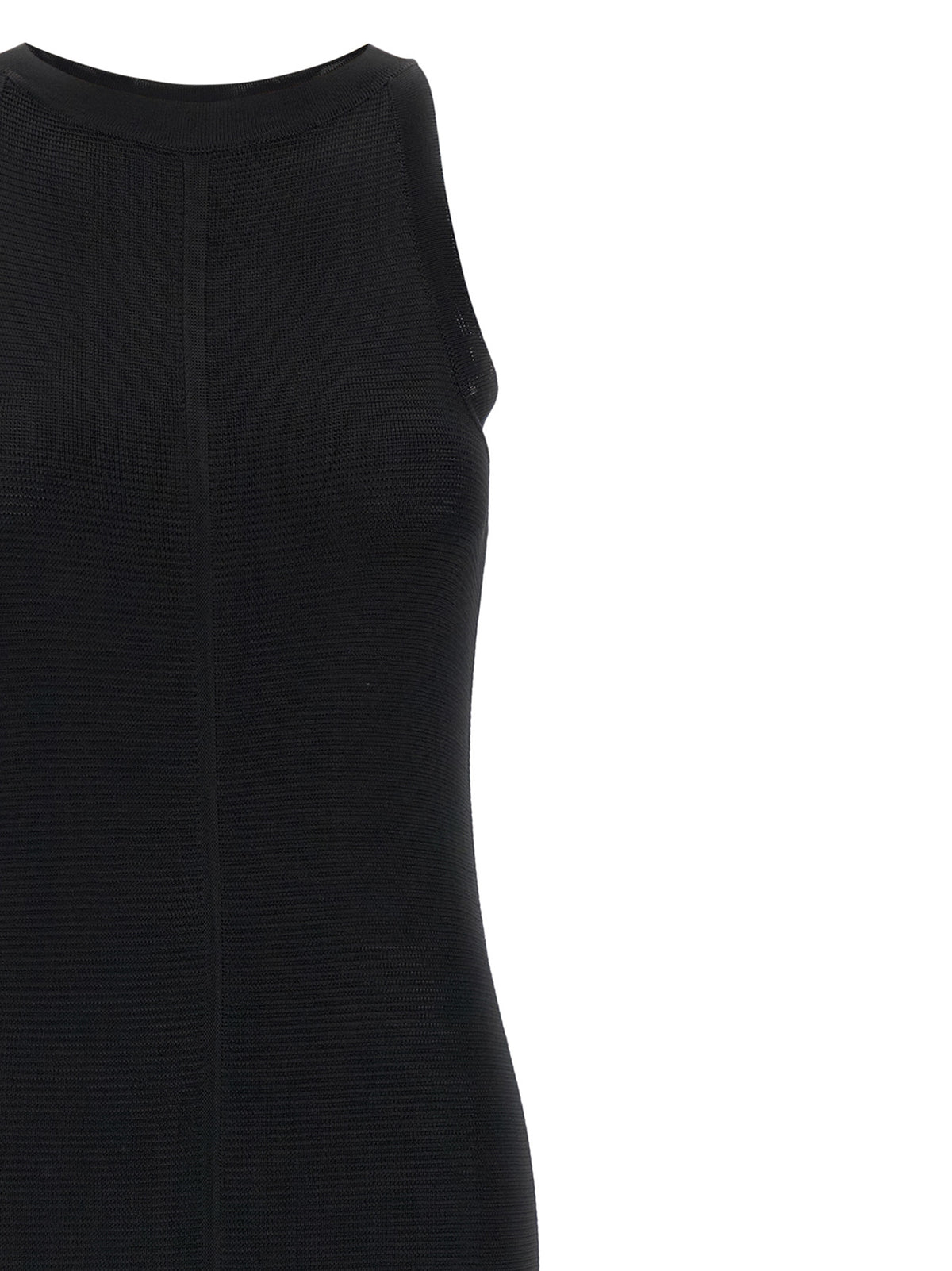Loulou De Saison Black Viscose Long Dress