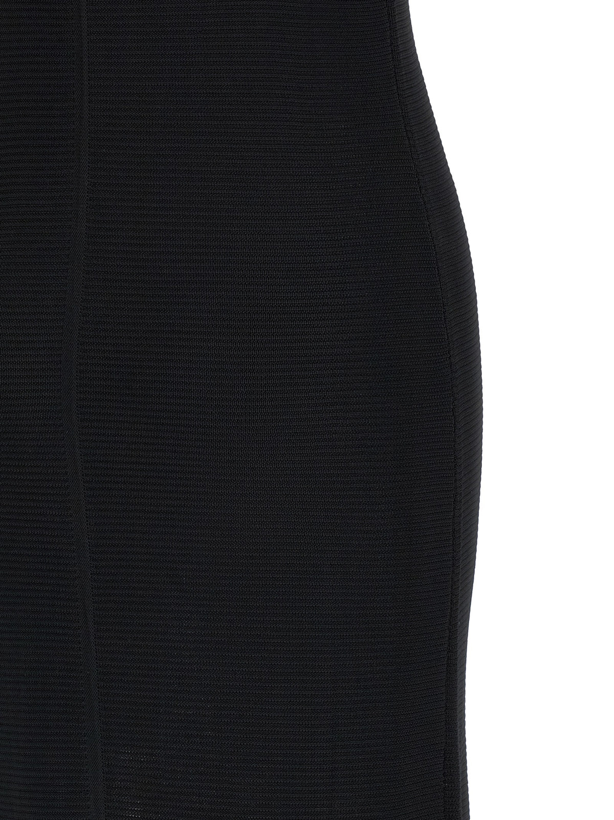 Loulou De Saison Black Viscose Long Dress