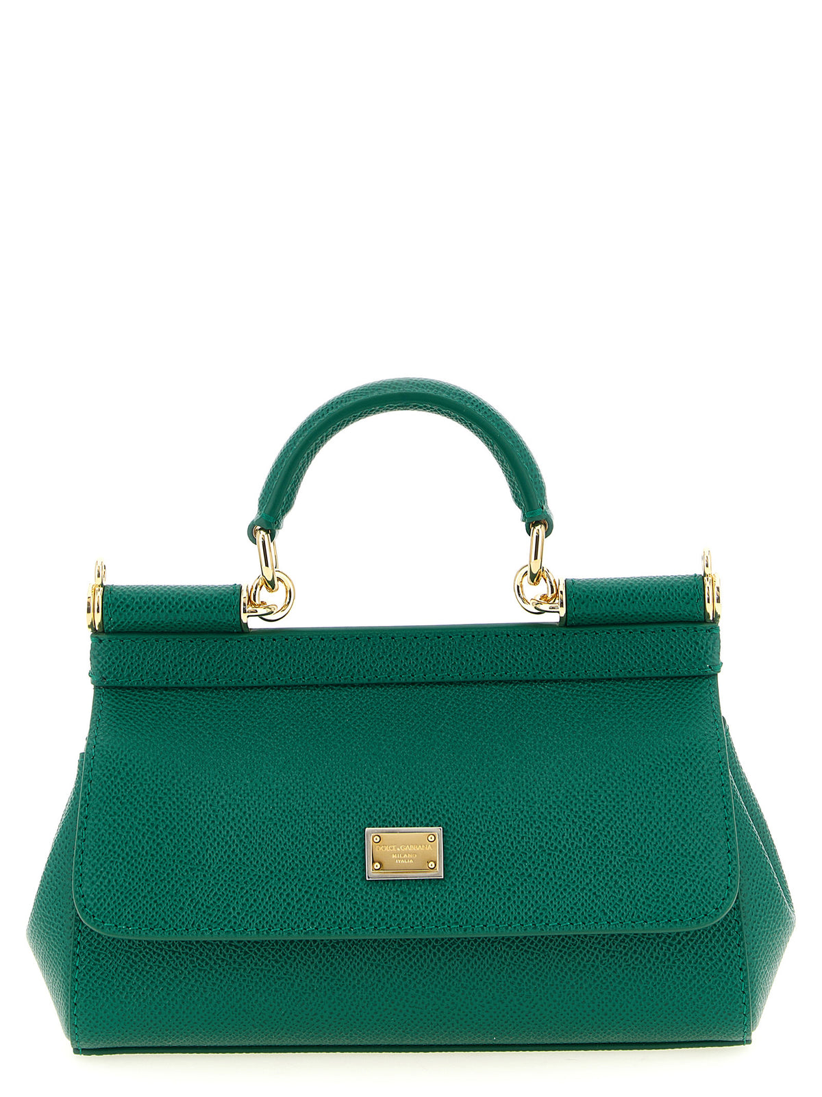Dolce & Gabbana Bicolor Calfskin Handbag
