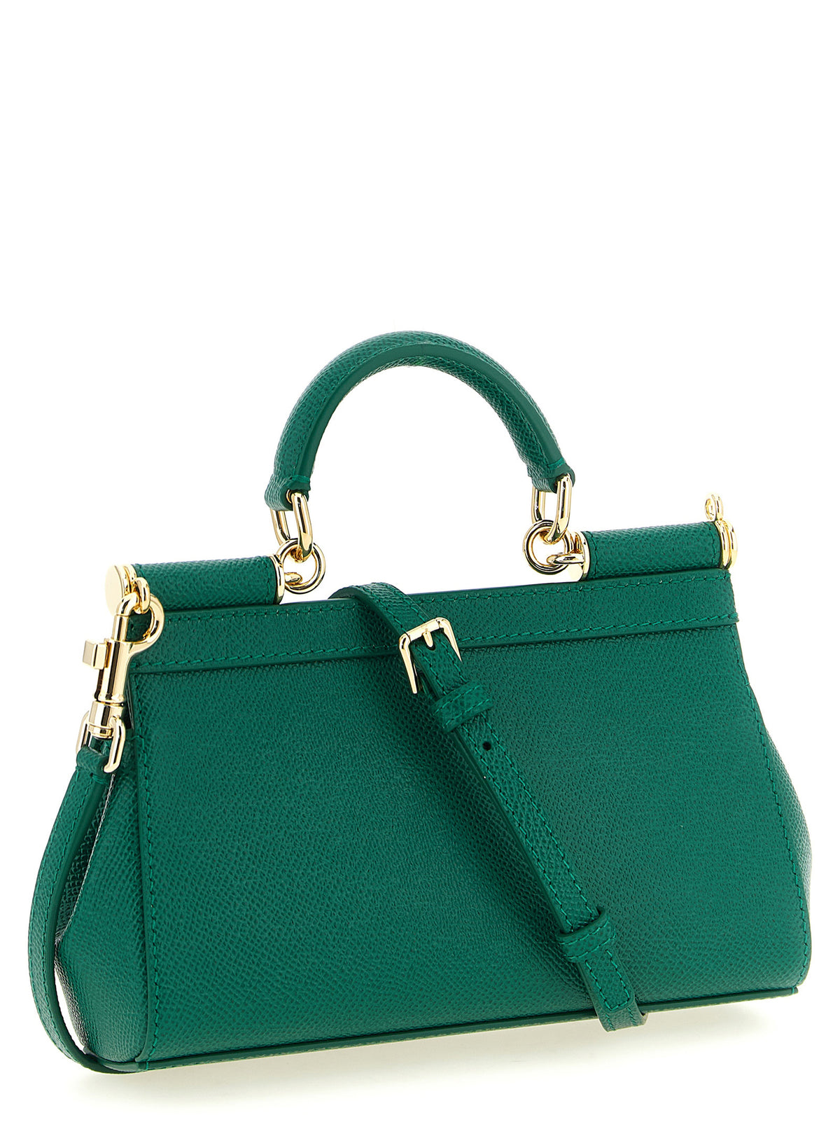 Dolce & Gabbana Bicolor Calfskin Handbag
