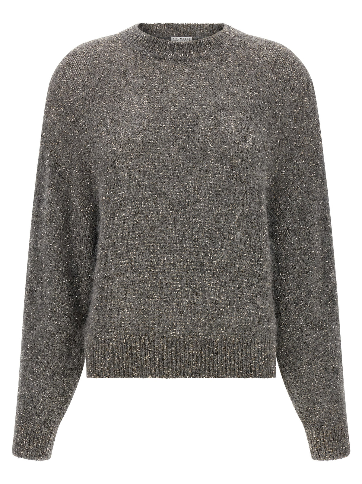 Brunello Cucinelli Gray Polyamide Cardigan