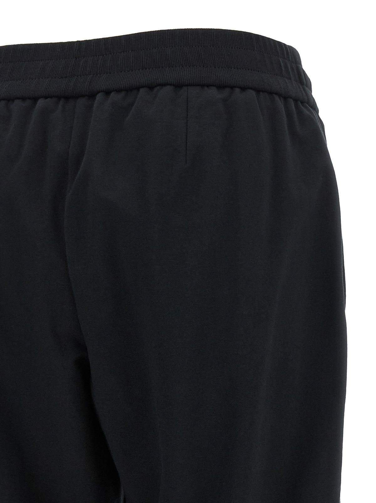 Brunello Cucinelli Black Cotton Joggers (Workout Pants)