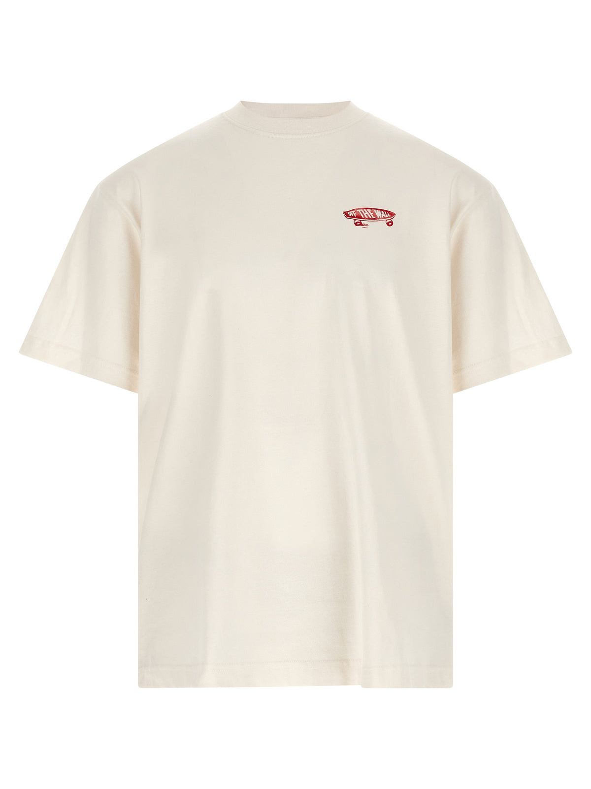 Vans White Cotton T-Shirt