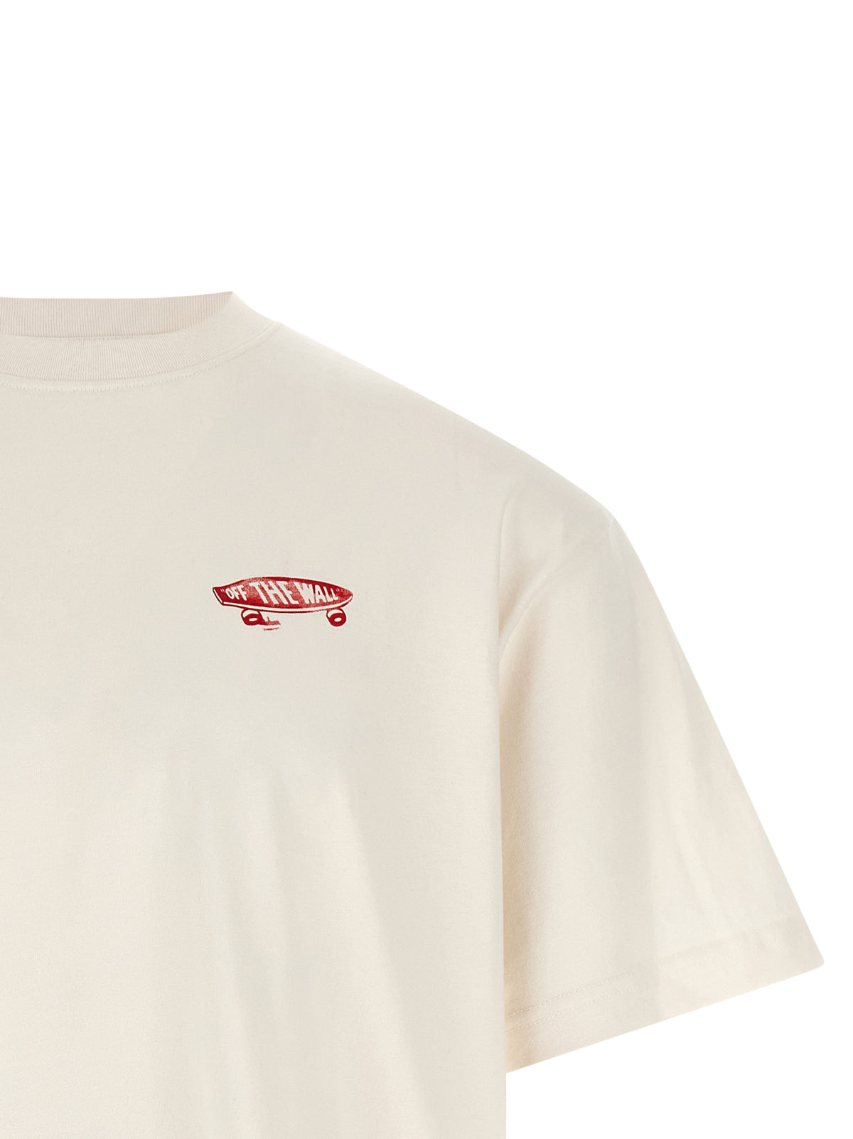 Vans White Cotton T-Shirt