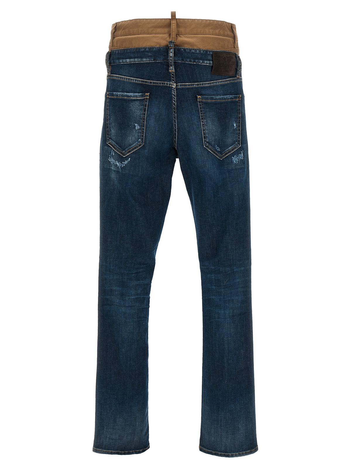 Dsquared² Blue Cotton Skinny Jeans