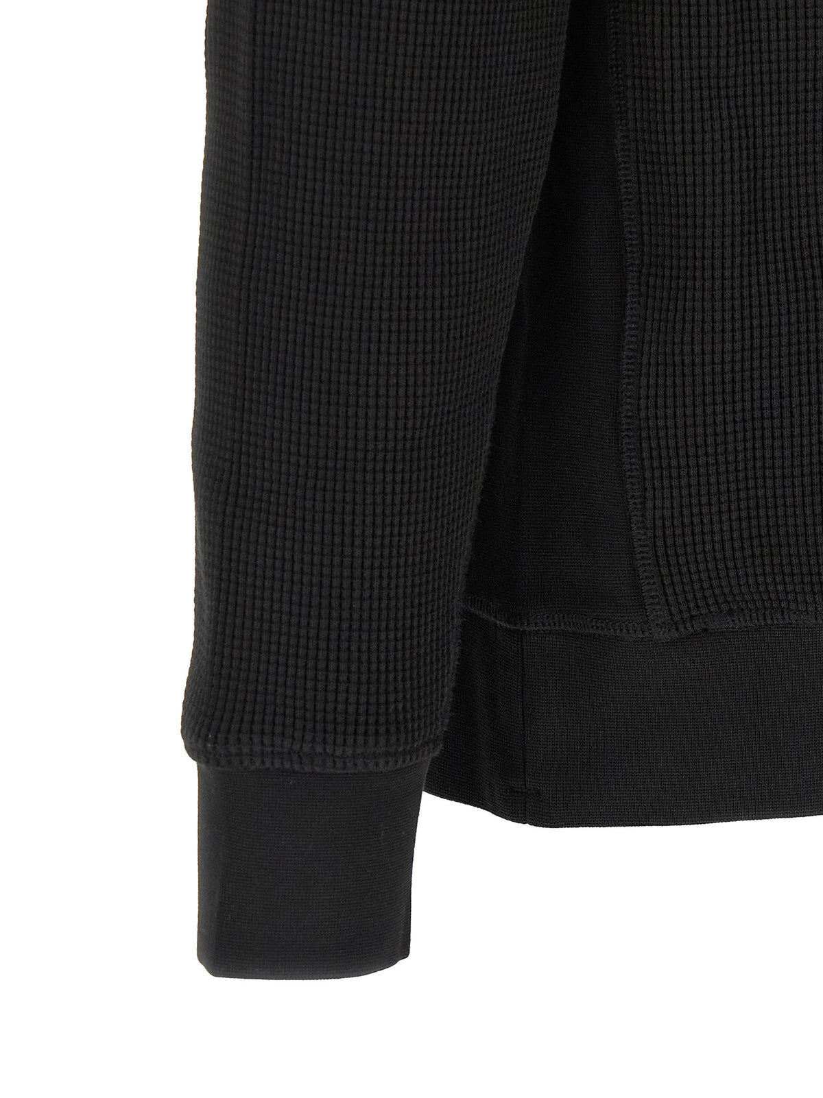 Stone Island Black Cotton Sweatshirt