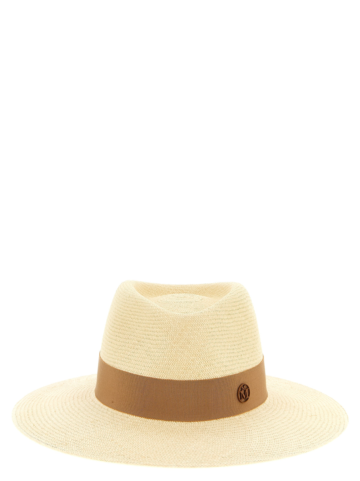Maison Michel Beige Straw Fedora