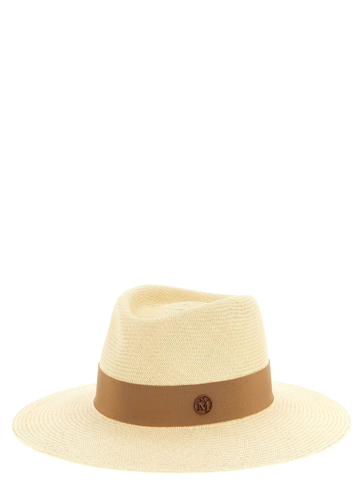 Maison Michel Beige Straw Fedora