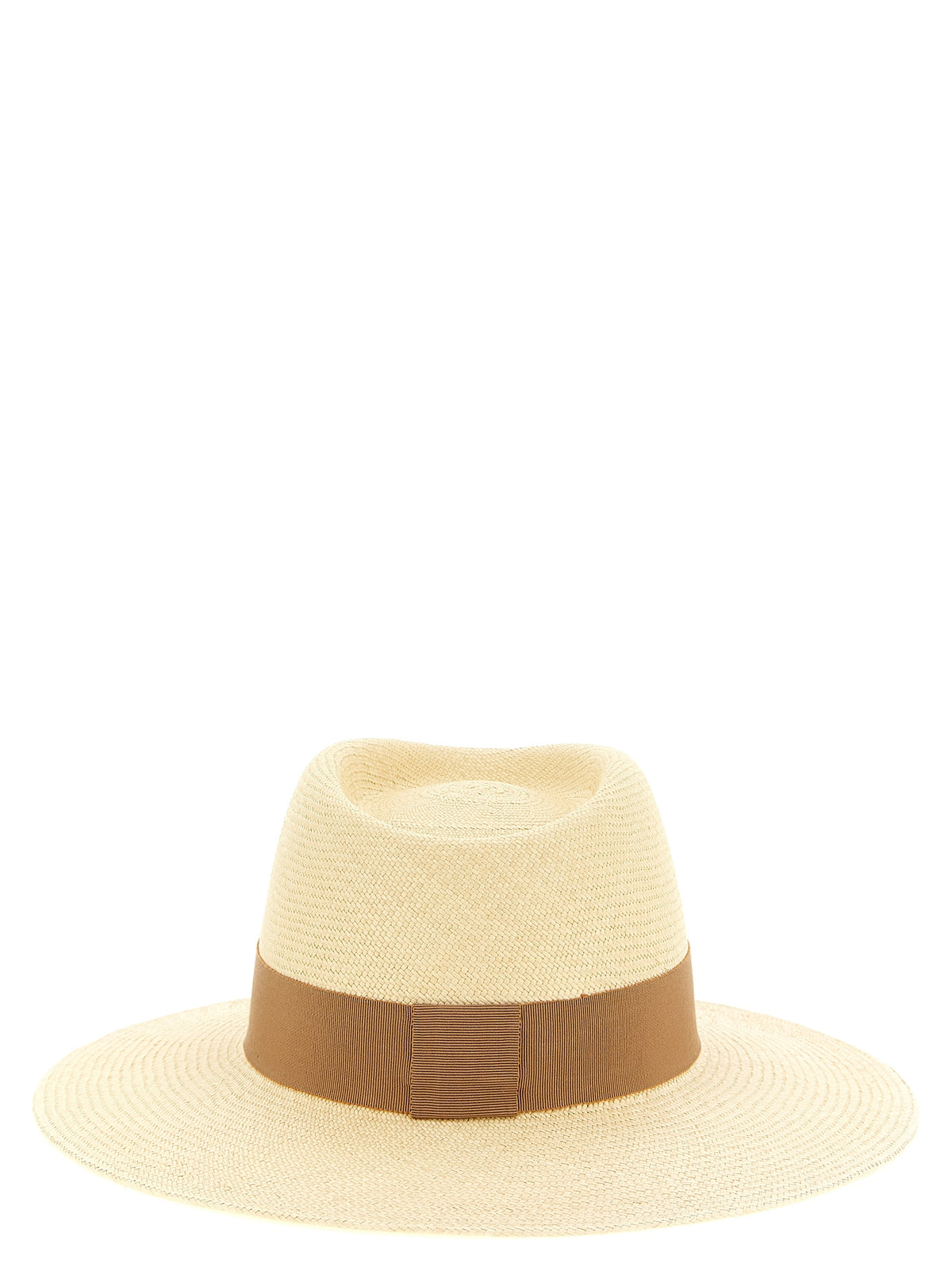 Maison Michel Beige Straw Fedora