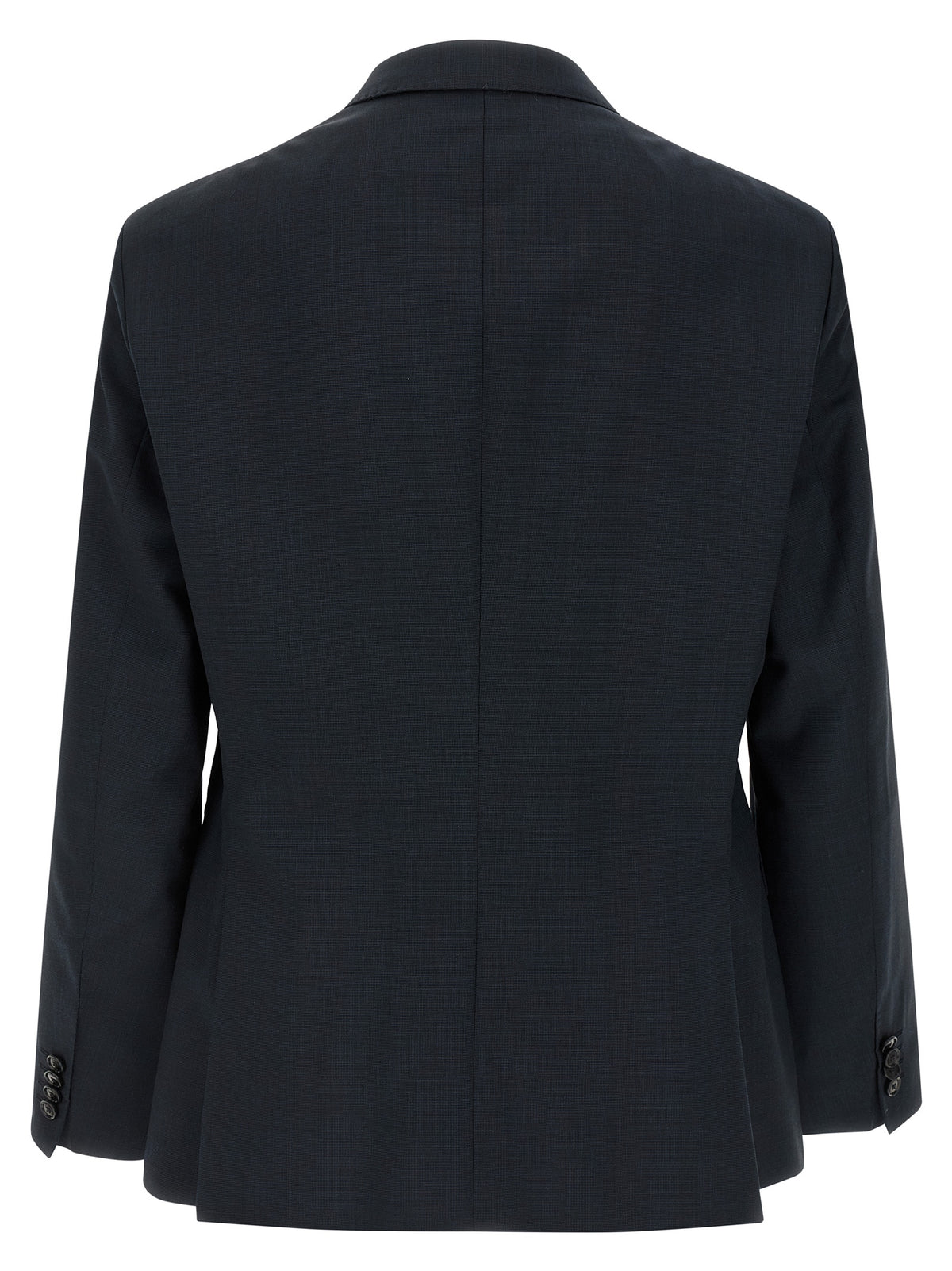 Hugo Boss Blue Virgin Wool Two-Piece Suit