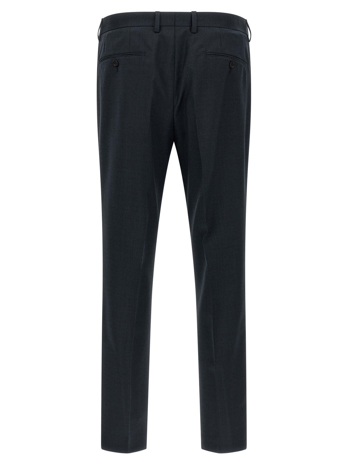 Hugo Boss Blue Virgin Wool Two-Piece Suit