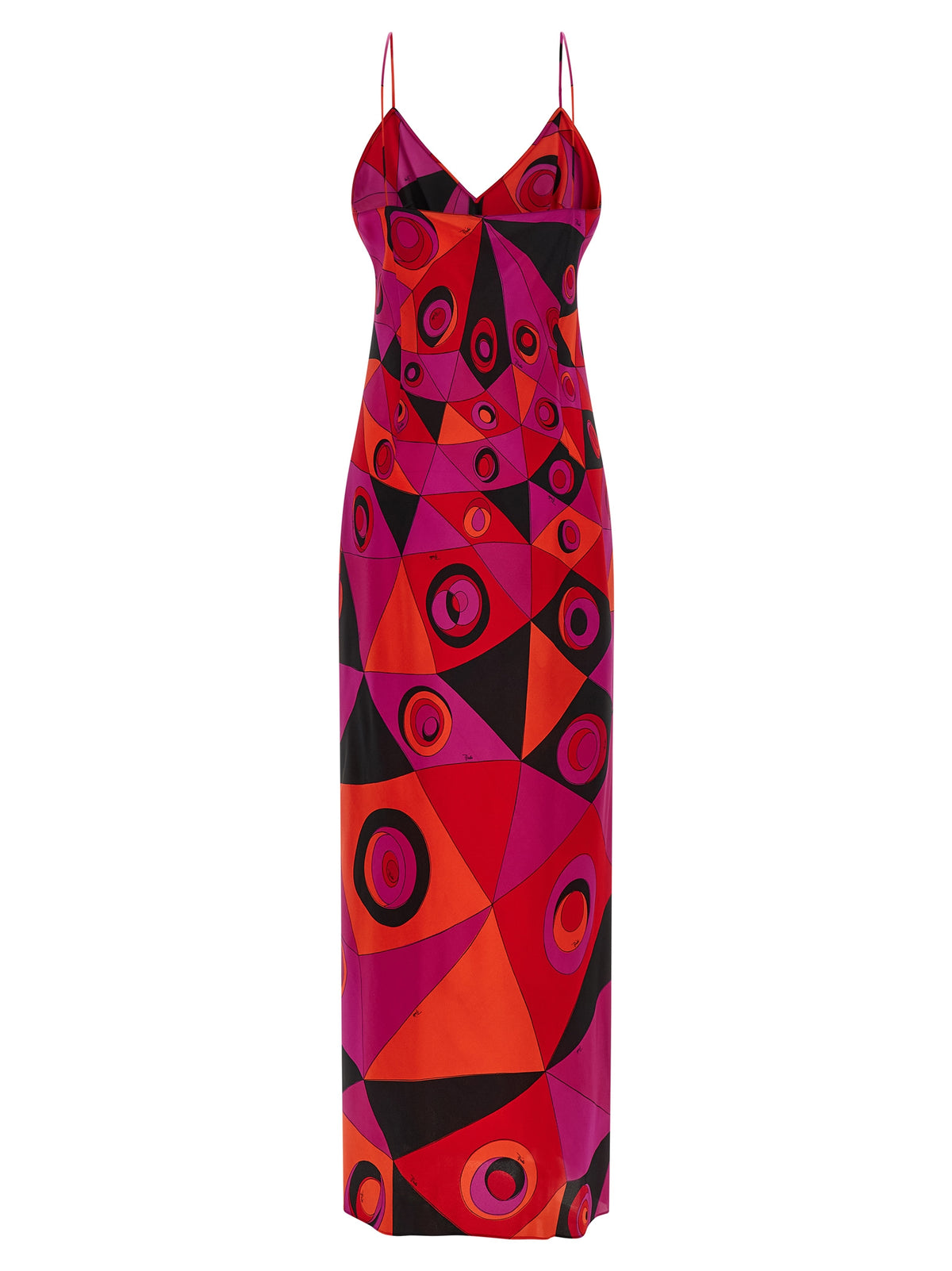 Emilio Pucci Fuchsia Silk Long Dress