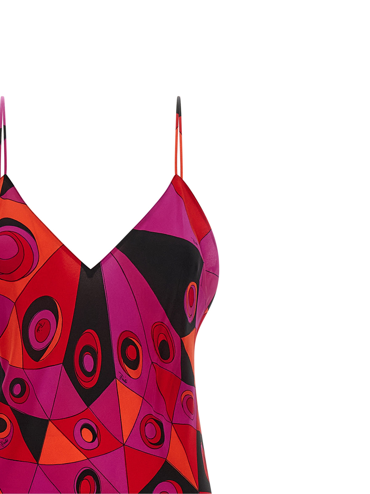 Emilio Pucci Fuchsia Silk Long Dress