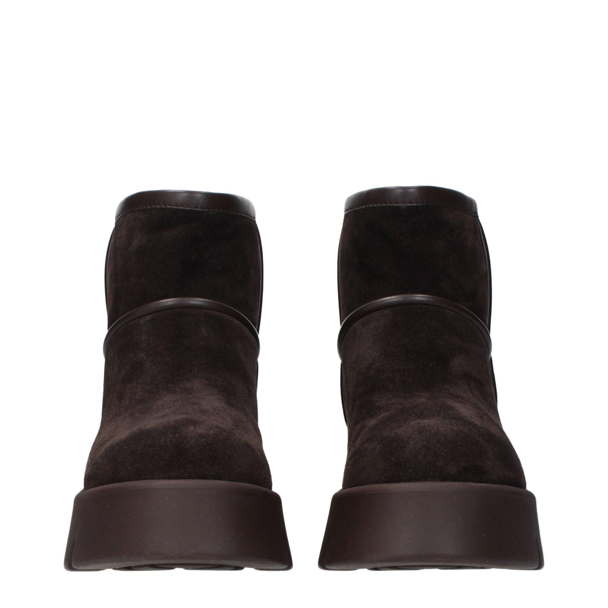 Gianvito Rossi Brown Leather Ankle Boots