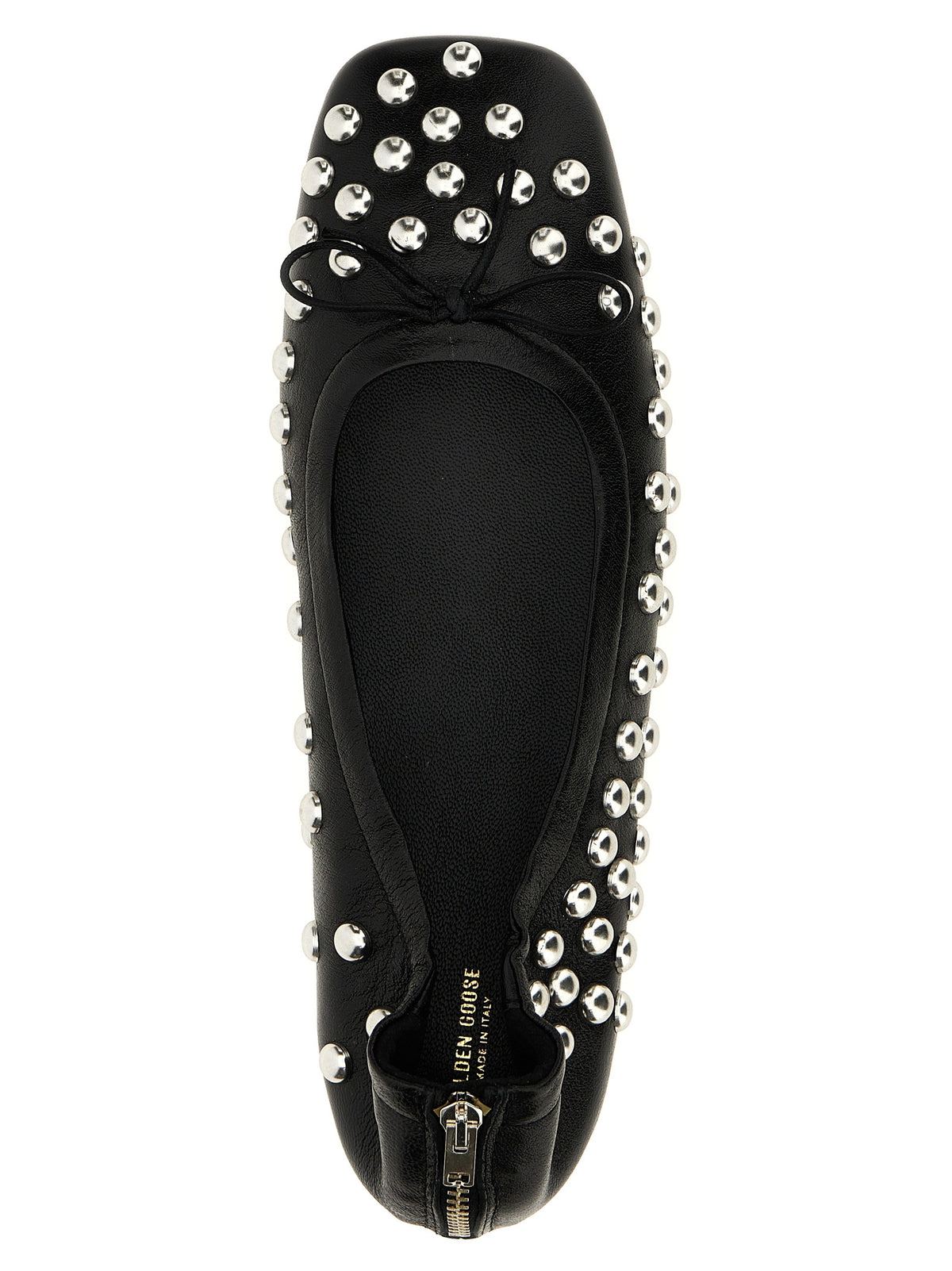Golden Goose Black Lamb Leather Ballet Flats