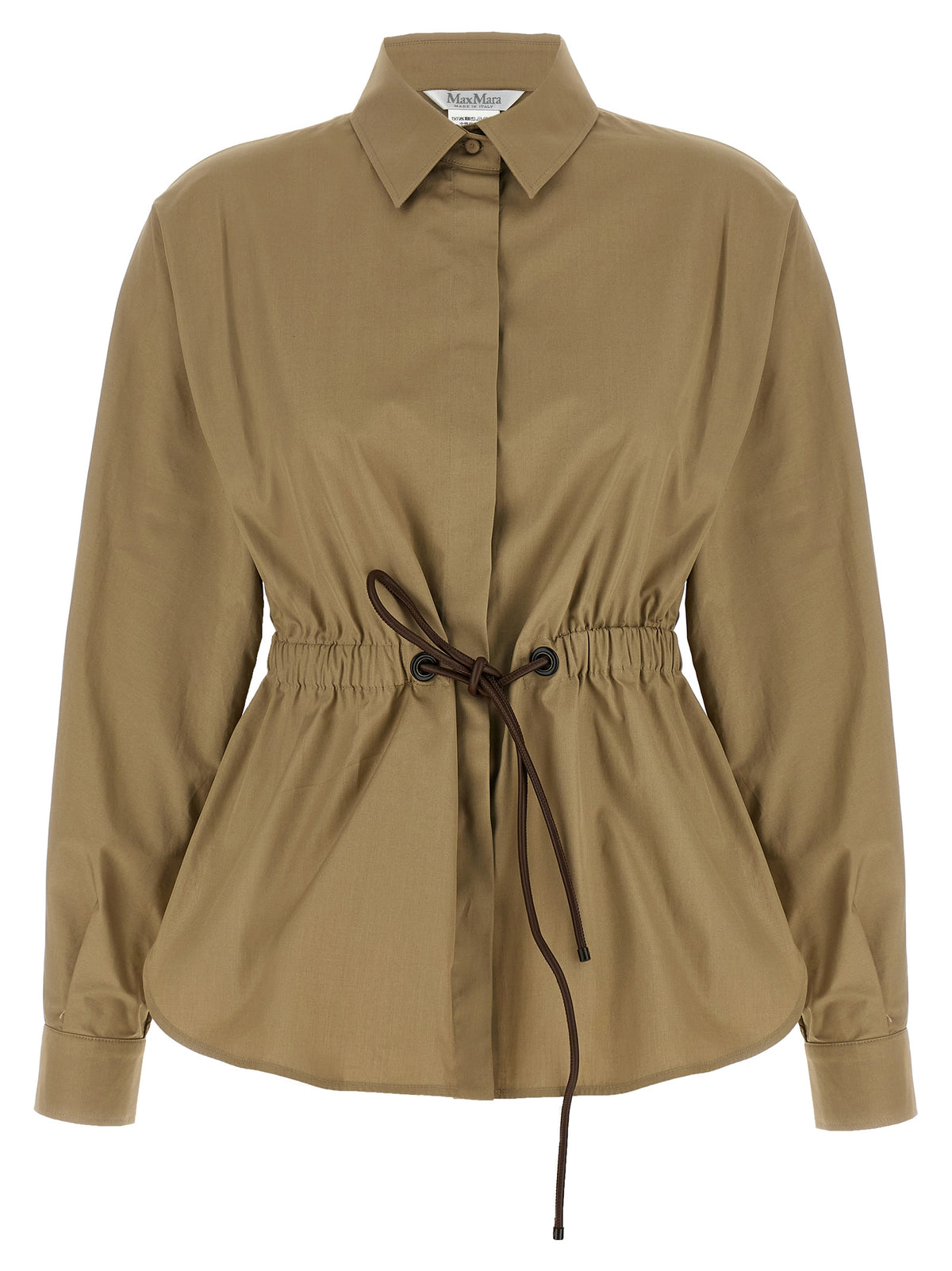 Max Mara Bicolor Cotton Blouse