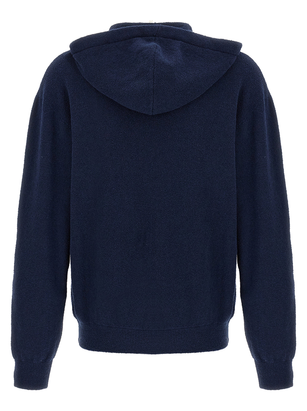 Roberto Collina Blue Cotton Sweatshirt